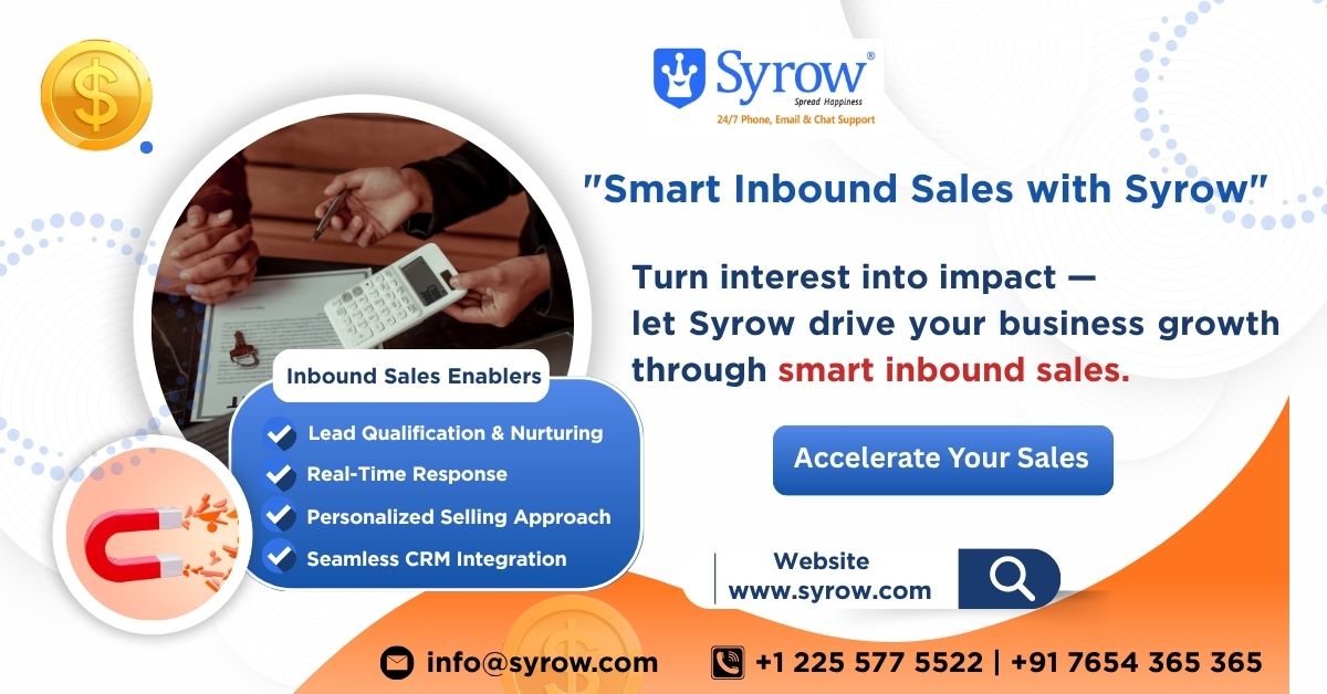 Inbound Sales by Syrow
