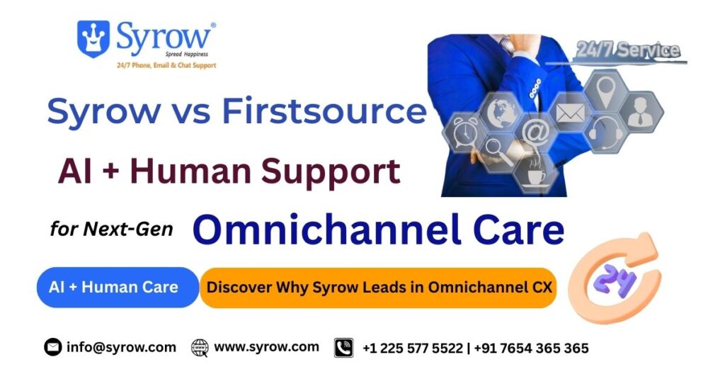 Syrow vs Firstsource: Top Contact Centers in India