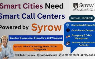 AI-Powered Smart City Call Centers by Syrow | Best Outsourcing Customer Support