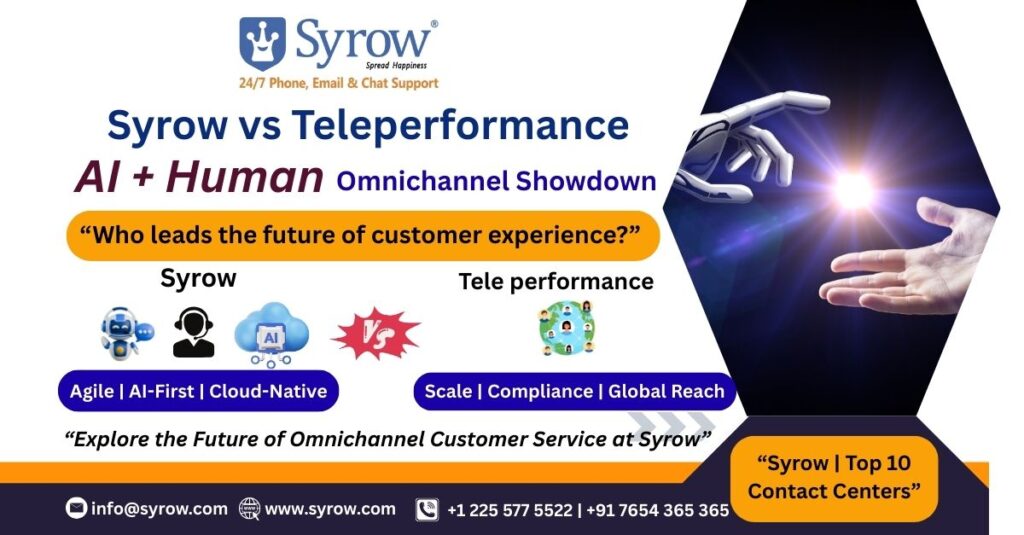 Syrow vs Teleperformance in Omnichannel Support