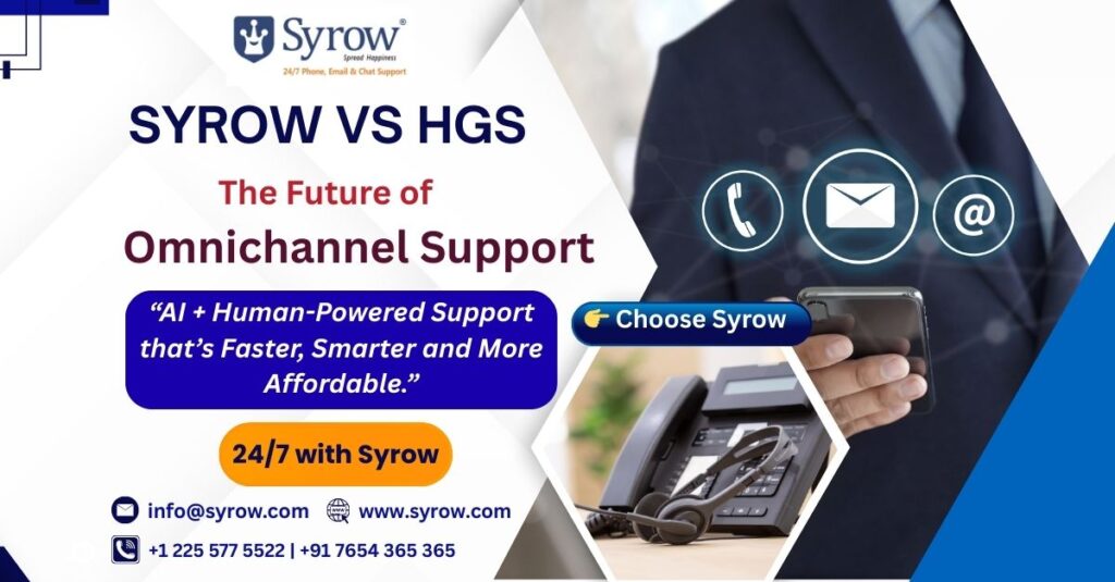 Syrow vs HGS: AI-Driven Customer Service with a Human Touch