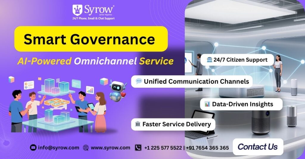 Smart Governance with AI Omnichannel Support | Syrow