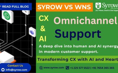 Syrow vs WNS for AI-Powered Customer Support | Top 10 Contact Centers