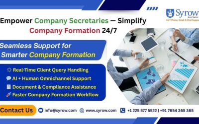Syrow 24/7 Omnichannel Support Empowers Company Secretaries in Company Formation