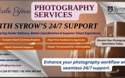 Syrow’s 24/7 Omnichannel Support for Commercial Photography