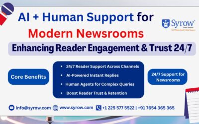 Stronger Digital Journalism with Syrow 24/7 Support | Best Outsourcing Customer Support