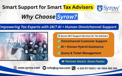 The Smart 24/7 Support Partner for Tax Advisors | Best Outsourcing Customer Support