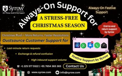 Syrow’s 24/7 Customer Service for Christmas Returns | The Best Outsourcing Customer Support