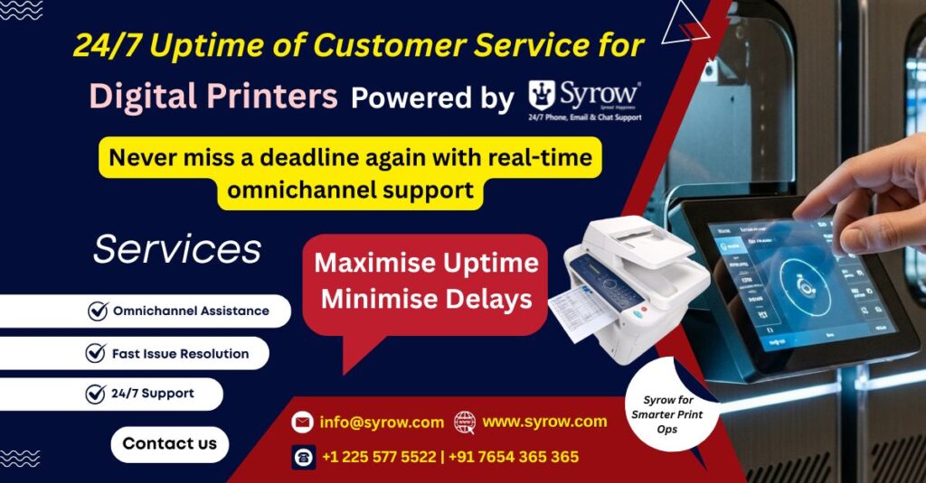 24/7 Omnichannel Support for Smarter Printer Management
