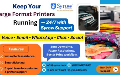 Improve Customer Experience in Large Format Printing with Syrow