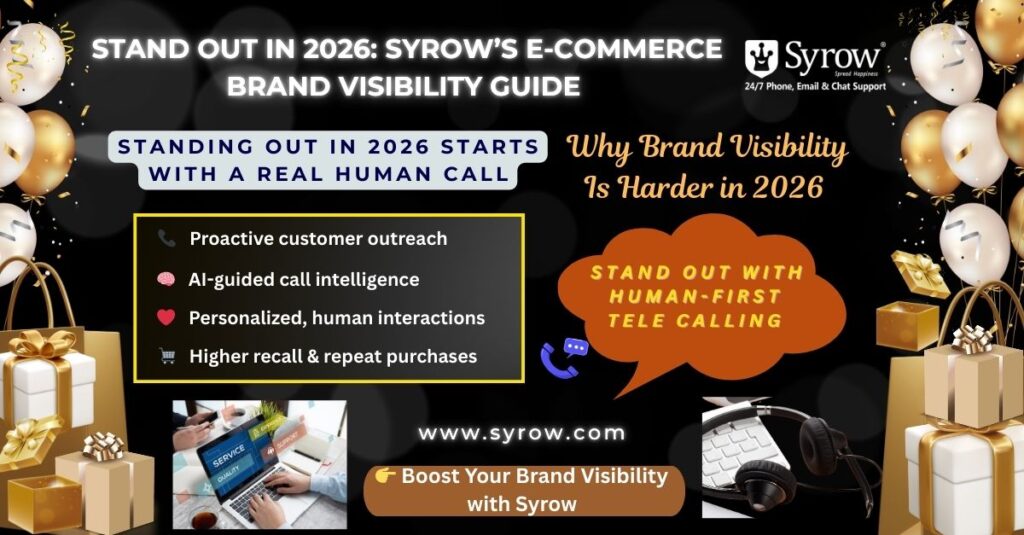 E-Commerce Brand Awareness in 2026 with Syrow Tele Calling