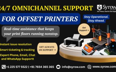 24/7 Omnichannel Support for Offset Printers | Syrow The Best Outsourcing Customer Support