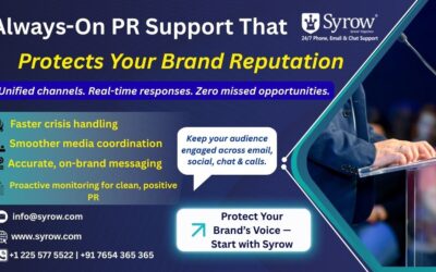 Syrow Customer Support Elevates Public Relations 24/7