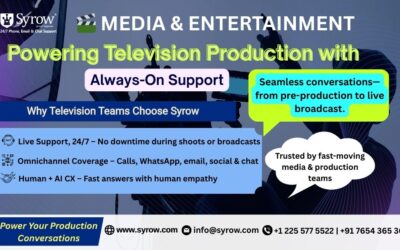 Syrow’s 24/7 Omnichannel Support for Television Production