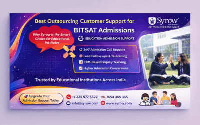 24/7 BITSAT Admission Support by Syrow | Best Outsourcing Customer Support for BITSAT