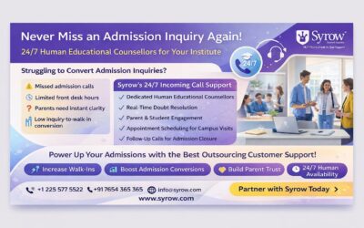 24/7 Incoming Call Support for Admissions Growth | Best Outsourcing Customer Support