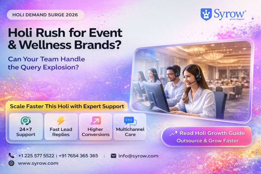 Holi Growth with Best Outsourcing Customer Support