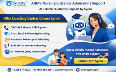 AIIMS Nursing Admission Support | Syrow AI Call Support