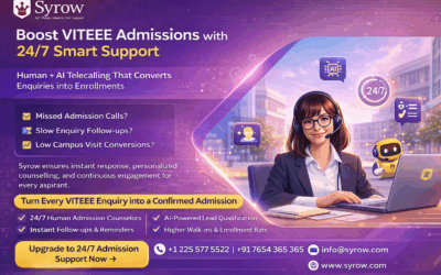 AI & Human Telecalling for VITEEE Admissions | Best Outsourcing Support by Syrow