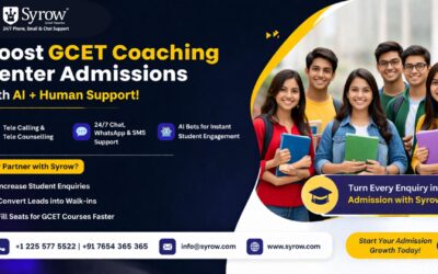 Best Outsourcing Support for GCET Coaching Center Admissions | Syrow