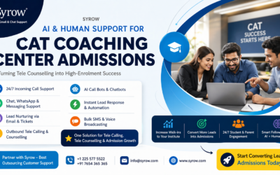 CAT Coaching Center Admissions with AI & Telecalling Support | Syrow
