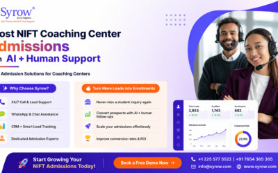 NIFT Coaching Center Admissions with AI & Human Support | Syrow