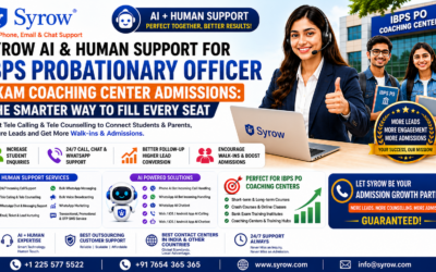 IBPS PO Coaching Center Admission Support by Syrow AI & Humans