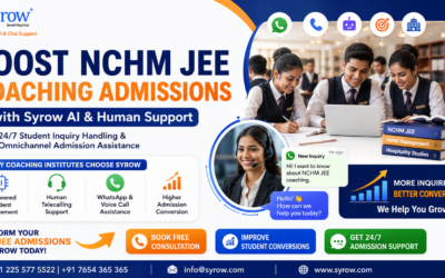 Best NCHM JEE Coaching Center Admission Support by Syrow