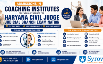 Haryana Judiciary Coaching Admissions Support With Syrow AI and Human