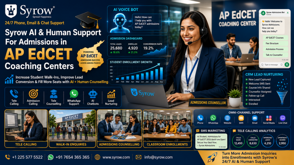 AP EdCET Coaching Center Admissions with Syrow AI