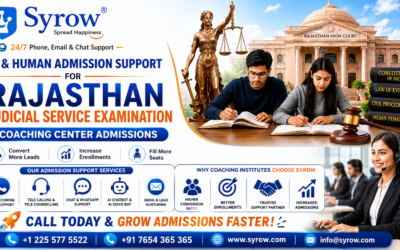 Rajasthan Judicial Coaching Admissions with Syrow AI and Human Support