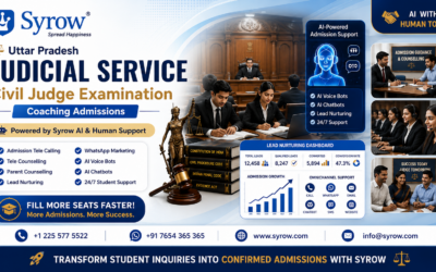 UP Judicial Service Coaching Center Admissions with Syrow AI and Human