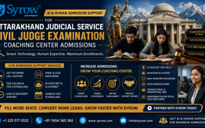 Uttarakhand Civil Judge Admissions Support by Syrow AI and Human