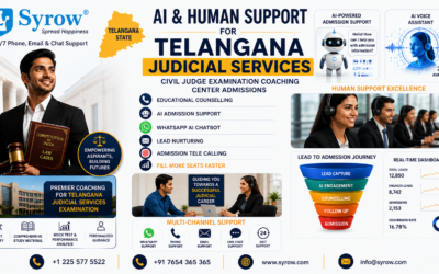 Telangana Judicial Coaching Admissions with Syrow AI & Human Support