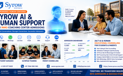 INMO Coaching Admissions with Syrow AI Support