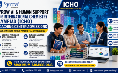IChO Coaching Center Admissions with Syrow AI and Human Support