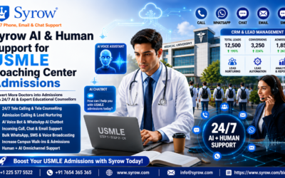 USMLE Coaching Center Admissions | Syrow AI and Human Support