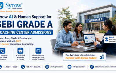 SEBI Grade A Coaching Admissions | Syrow AI and Human Support