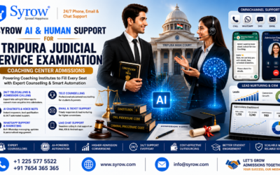 Tripura Judicial Coaching Admissions with Syrow AI and Human Support