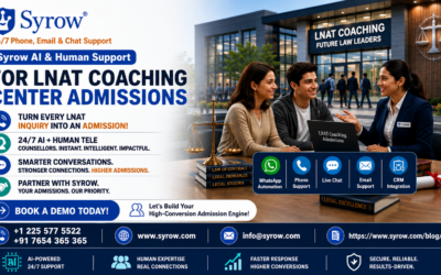AI and  Human Support for LNAT Coaching Admissions | Syrow