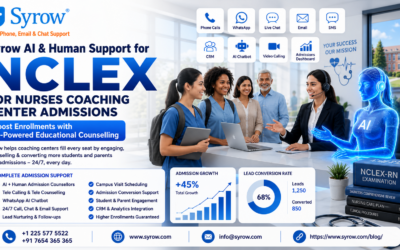 NCLEX Coaching Center Admission Support | AI and Human by Syrow