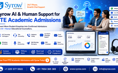 PTE Academic Coaching Admissions with Syrow AI and Human Support