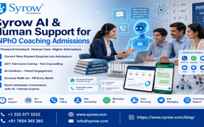 INPhO Coaching Center Admissions with Syrow AI and Human Support