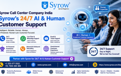 Call Center Services Company in India | Syrow 24/7 Support by Syrow