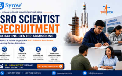 24/7 AI for ISRO Scientist Coaching Center Admission Support with Syrow