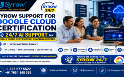 Google Cloud Certification Admissions |  Syrow AI and Human Support