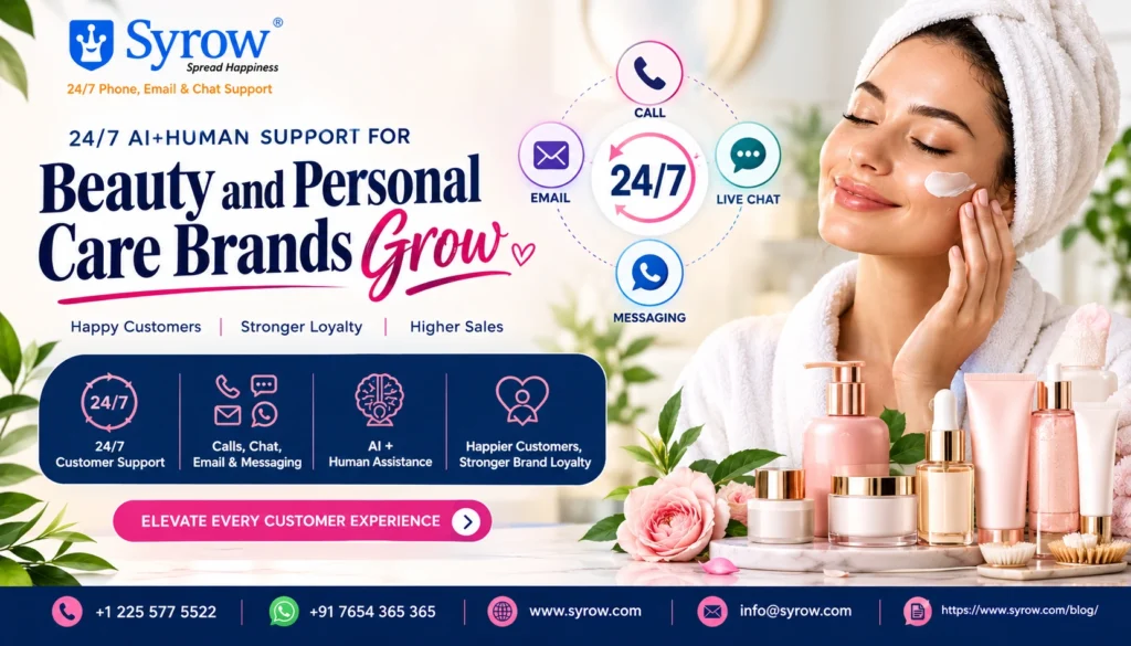 Why Choose 24/7 Omnichannel Support for Beauty and Personal Care Brands?